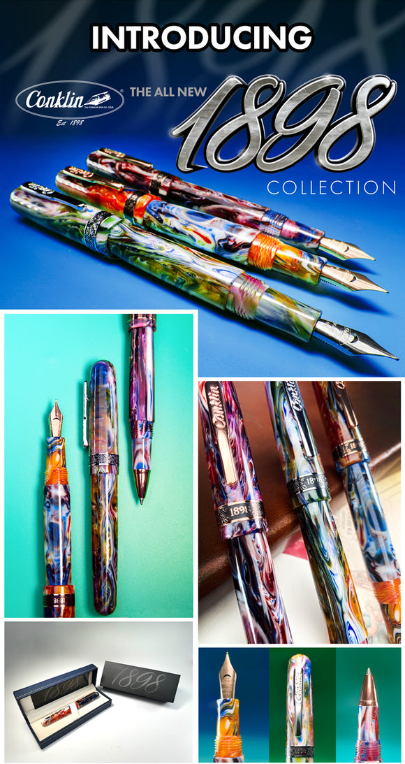 (New!) Conklin 1898 FP Collection!