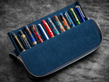 (New!)Galen Magnum Opus 12-Slot Zippered/Magnetic Hard Pen Case with Removable Pen Tray - Premium  from Federalist Pens and Paper - Just $159! Shop now at Federalist Pens and Paper