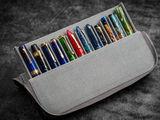 (New!)Galen Magnum Opus 12-Slot Zippered Hard Pen Case with Removable Pen Tray - Premium  from Federalist Pens and Paper - Just $159! Shop now at Federalist Pens and Paper