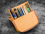 Galen Magnum Opus 6-Slot Zippered/Magnetic Hard Pen Case with Removable Pen Tray - Premium  from Federalist Pens and Paper - Just $109! Shop now at Federalist Pens and Paper