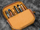 Galen Magnum Opus 6-Slot Zippered/Magnetic Hard Pen Case with Removable Pen Tray - Premium  from Federalist Pens and Paper - Just $109! Shop now at Federalist Pens and Paper