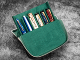 Galen Magnum Opus 6-Slot Zippered/Magnetic Hard Pen Case with Removable Pen Tray - Premium  from Federalist Pens and Paper - Just $109! Shop now at Federalist Pens and Paper