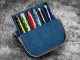 Galen Magnum Opus 6-Slot Zippered/Magnetic Hard Pen Case with Removable Pen Tray - Premium  from Federalist Pens and Paper - Just $109! Shop now at Federalist Pens and Paper