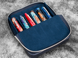 Galen Magnum Opus 6-Slot Zippered/Magnetic Hard Pen Case with Removable Pen Tray - Premium  from Federalist Pens and Paper - Just $109! Shop now at Federalist Pens and Paper