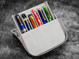 Galen Magnum Opus 6-Slot Zippered/Magnetic Hard Pen Case with Removable Pen Tray - Premium  from Federalist Pens and Paper - Just $109! Shop now at Federalist Pens and Paper