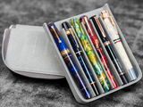 Galen Magnum Opus 6-Slot Zippered/Magnetic Hard Pen Case with Removable Pen Tray - Premium  from Federalist Pens and Paper - Just $109! Shop now at Federalist Pens and Paper