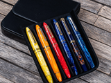 Galen Magnum Opus 6-Slot Zippered/Magnetic Hard Pen Case with Removable Pen Tray - Premium  from Federalist Pens and Paper - Just $109! Shop now at Federalist Pens and Paper