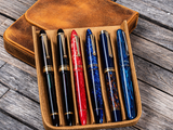 Galen Magnum Opus 6-Slot Zippered/Magnetic Hard Pen Case with Removable Pen Tray - Premium  from Federalist Pens and Paper - Just $109! Shop now at Federalist Pens and Paper