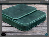 Galen Magnum Opus 6-Slot Zippered/Magnetic Hard Pen Case with Removable Pen Tray - Premium  from Federalist Pens and Paper - Just $109! Shop now at Federalist Pens and Paper