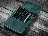 Galen Magnum Opus 6-Slot Zippered/Magnetic Hard Pen Case with Removable Pen Tray - Premium  from Federalist Pens and Paper - Just $109! Shop now at Federalist Pens and Paper