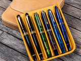 Galen Magnum Opus 6-Slot Zippered/Magnetic Hard Pen Case with Removable Pen Tray - Premium  from Federalist Pens and Paper - Just $109! Shop now at Federalist Pens and Paper