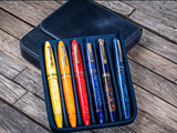 Galen Magnum Opus 6-Slot Zippered/Magnetic Hard Pen Case with Removable Pen Tray - Premium  from Federalist Pens and Paper - Just $109! Shop now at Federalist Pens and Paper