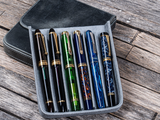 Galen Magnum Opus 6-Slot Zippered/Magnetic Hard Pen Case with Removable Pen Tray - Premium  from Federalist Pens and Paper - Just $109! Shop now at Federalist Pens and Paper