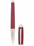 S.T. Dupont Line D Large Firehead Guilloche FP/RB Collection!