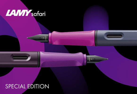 (New!) Lamy SE Safari Pink Cliff/Violet Blackberry FPs! - Premium Pen Refills/Pen Cases/Accessories from vendor-unknown - Just $30! Shop now at Federalist Pens and Paper