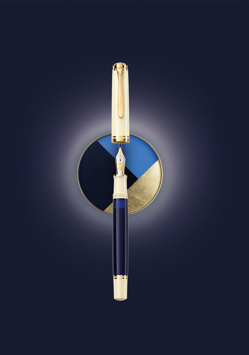 New!) Pelikan M800 Cream Blue FPs | Best Price in 2024 at