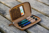 (New!)Galen Zippered Pen Cases