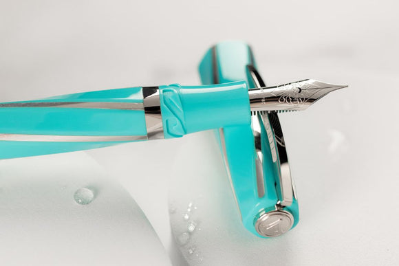 (New!) Visconti Davina Aquamarine FP Collection! - Premium New Pen Brands: from vendor-unknown - Just $956! Shop now at Federalist Pens and Paper