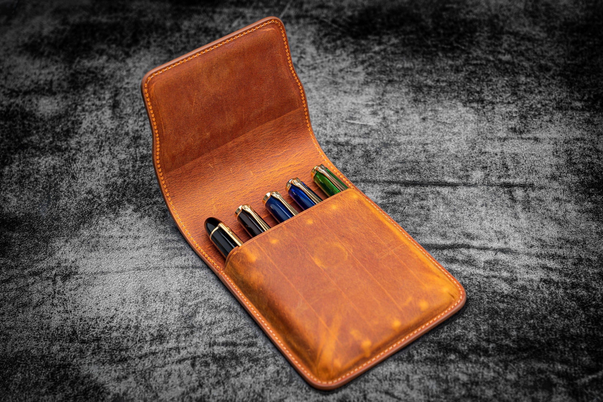 Leather Case for Kaweco Pen - Leather Pocket Pen Case - Galen Leather