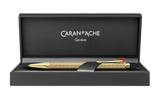 Caran d’Ache Gilded Ecridor Chevron Fountain Pen