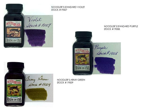 Noodler's Ink Colors  Noodlers ink, Pen and paper, Fountain pens  calligraphy
