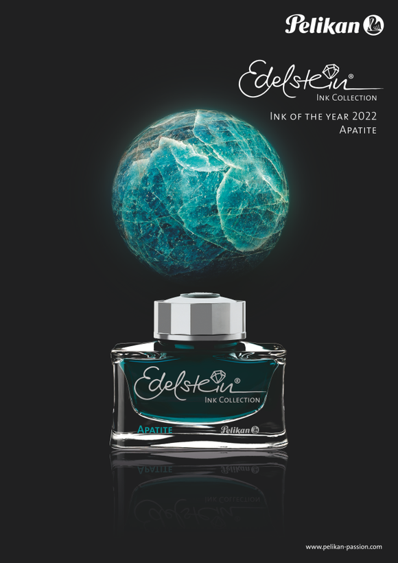 Edelstein IOTY Apatite Ink (50ml) - Premium Fountain Pen Inks from vendor-unknown - Just $35! Shop now at Federalist Pens and Paper