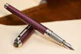 S.T. Dupont Line D Large Firehead Guilloche FP/RB Collection!