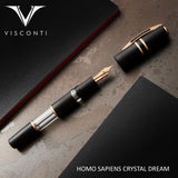 Visconti Homo Sapiens Dark Crystal FP Collection! - Premium New Pen Brands: from vendor-unknown - Just $950! Shop now at Federalist Pens and Paper