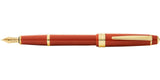 Bailey Light™ Polished Amber Resin and Gold Tone Extra Fine Nib Fountain Pen