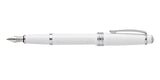 Bailey Light™ Polished White Resin Fine Nib Fountain Pen