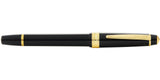 Bailey Light™ Polished Black Resin and Gold Tone Fine Nib Fountain Pen