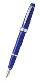 Bailey Light™ Polished Blue Resin Extra-Fine Nib Fountain Pen
