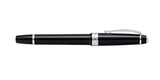Bailey Light™ Polished Black Resin Medium Nib Fountain Pen
