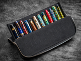 (New!)Galen Magnum Opus 12-Slot Zippered Hard Pen Case with Removable Pen Tray - Premium  from Federalist Pens and Paper - Just $159! Shop now at Federalist Pens and Paper