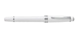 Bailey Light™ Polished White Resin Fine Nib Fountain Pen