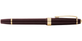 Bailey Light™ Polished Burgundy Resin and Gold Tone Extra-Fine Fountain Pen