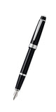 Bailey Light™ Polished Black Resin Medium Nib Fountain Pen