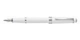 Bailey Light™ Polished White Resin Fine Nib Fountain Pen