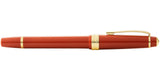 Bailey Light™ Polished Amber Resin and Gold Tone Extra Fine Nib Fountain Pen