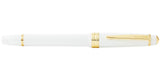 Bailey Light™ Polished White Resin and Gold Tone Extra-Fine Nib Fountain Pen