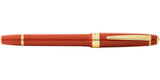 Bailey Light™ Polished Amber Resin and Gold Tone Extra Fine Nib Fountain Pen