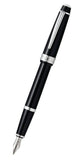 Bailey Light™ Polished Black Resin Fine Nib Fountain Pen
