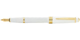 Bailey Light™ Polished White Resin and Gold Tone Extra-Fine Nib Fountain Pen