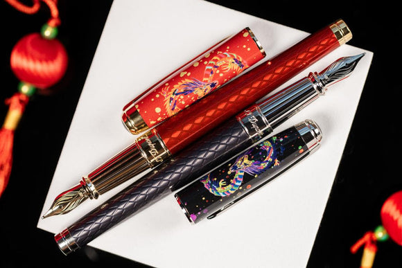 (NEW!) S.T. Dupont Dragon Scales LE FP/RB Collection! - Premium  from Federalist Pens and Paper - Just $1599! Shop now at Federalist Pens and Paper
