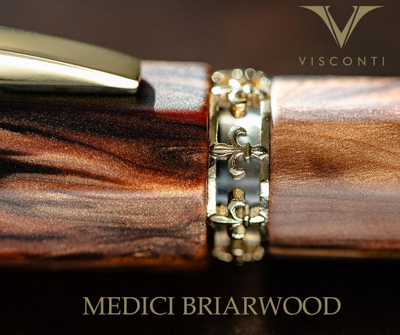 (New!) Visconti Medici Briarwood FP Collection - Premium New Pen Brands: from vendor-unknown - Just $876! Shop now at Federalist Pens and Paper