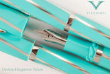(New!) Visconti Davina Aquamarine FP Collection! - Premium New Pen Brands: from vendor-unknown - Just $956! Shop now at Federalist Pens and Paper