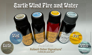 Robert Oster "Elements" Ink Collection! - Premium Fountain Pen Inks from vendor-unknown - Just $18! Shop now at Federalist Pens and Paper