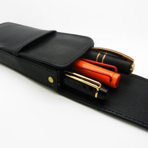 Girologio 3-Pen Magnetic Leather Case - Premium  from Federalist Pens and Paper - Just $52! Shop now at Federalist Pens and Paper
