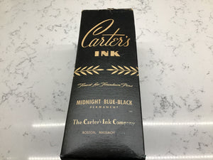 Vintage Carter's Midnight Blue-Black Ink Sample! - Premium  from Federalist Pens and Paper - Just $3! Shop now at Federalist Pens and Paper