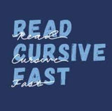 "Read Cursive Fast" by Kate Gladstone - Premium  from Federalist Pens and Paper - Just $12.99! Shop now at Federalist Pens and Paper